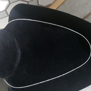 Sterling Silver Baby Rolo Chain 18"